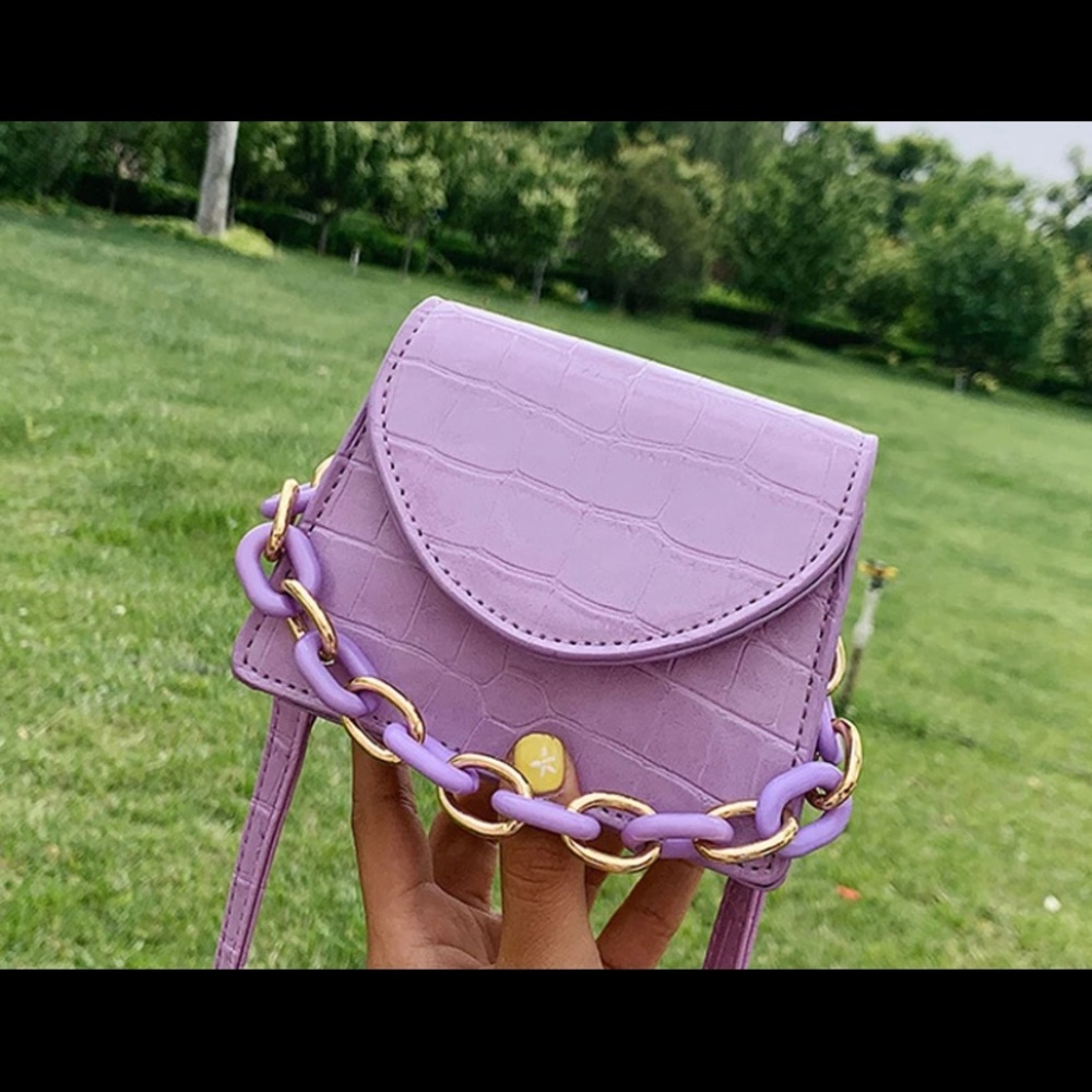 Lavender mini purse Sold Out
